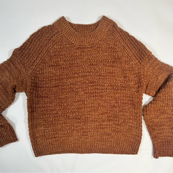 ♠️Universal Thread Rust Cable Knit Chunky Sweater | Size Large | Cozy essential - Picture 2 of 5